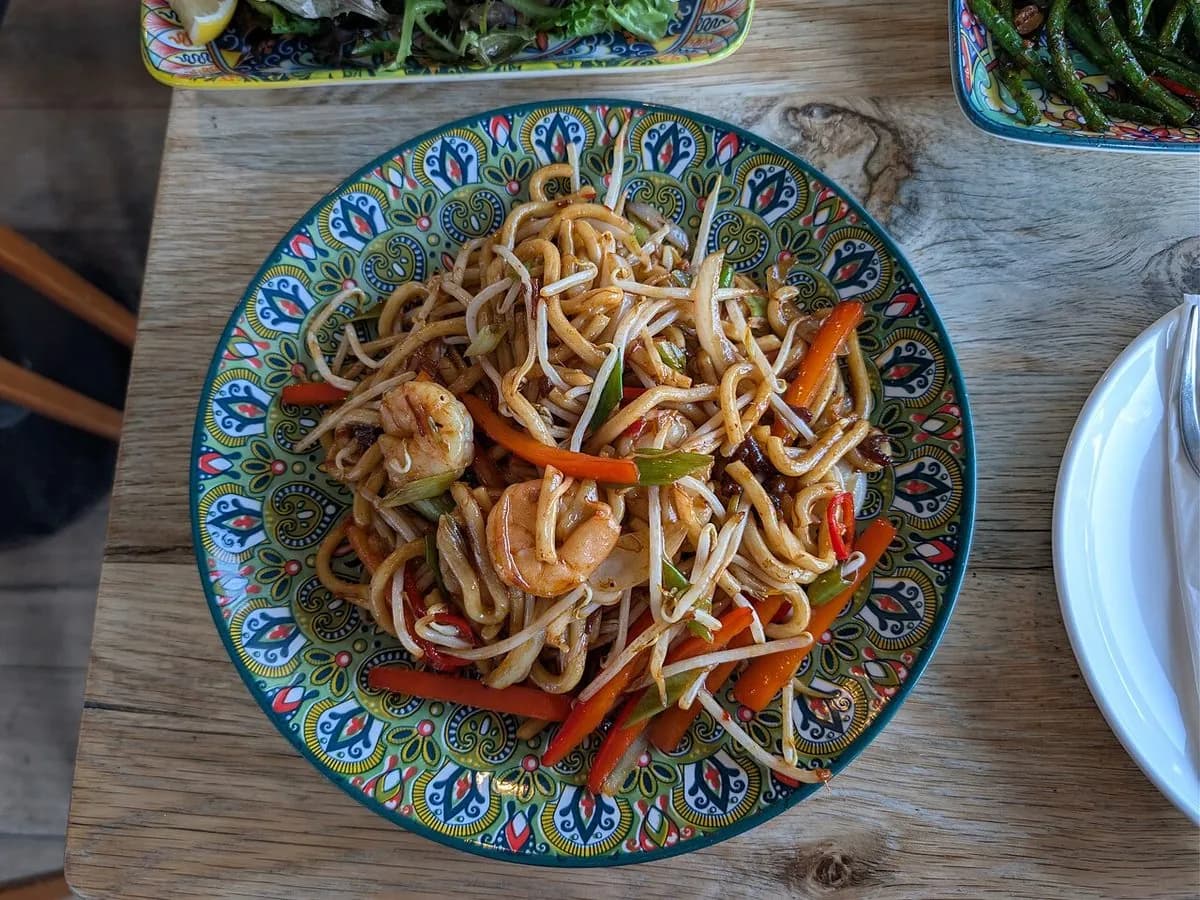 Garlic Prawn Noodle